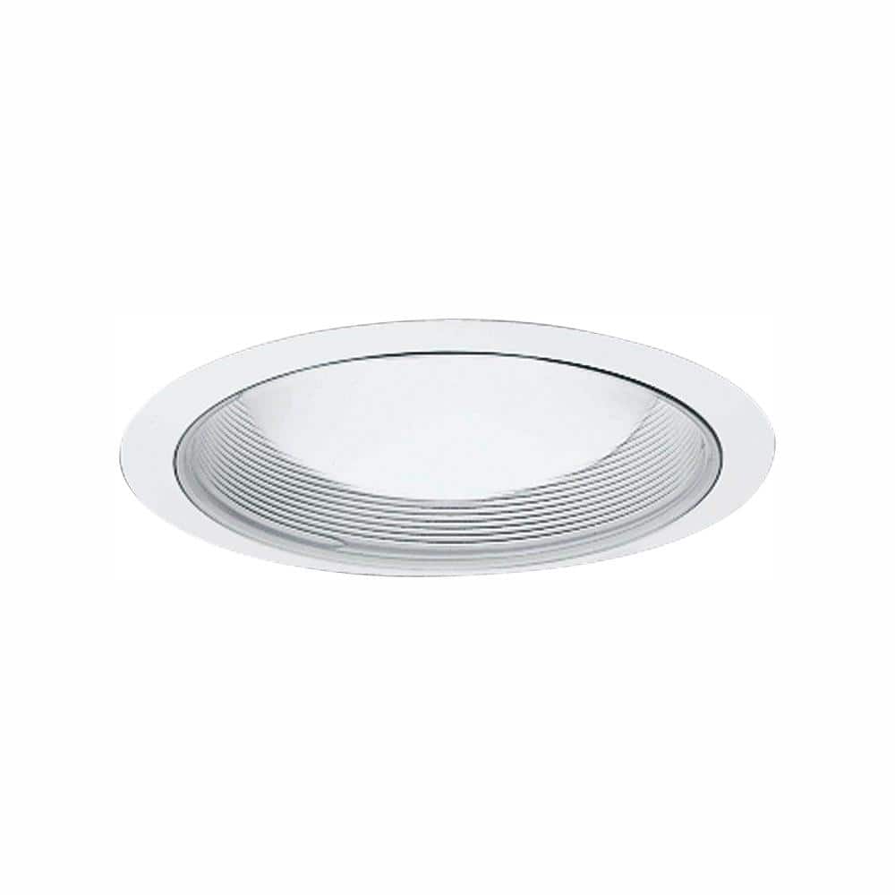 Halo 6 In White Recessed Ceiling Light, Recessed Light Baffle White