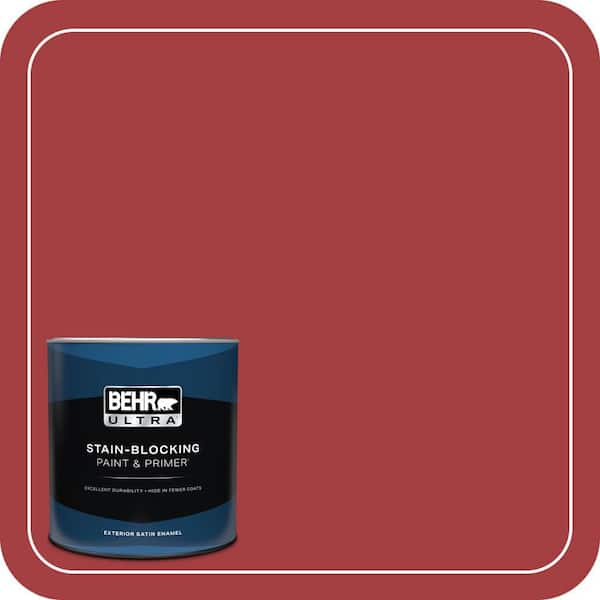 BEHR ULTRA 1 qt. #P140-7 No More Drama Satin Enamel Exterior Paint & Primer