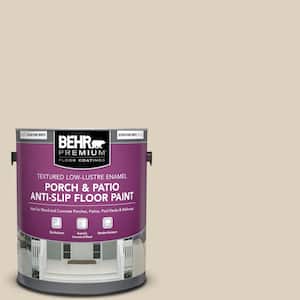 1 gal. #PPU7-10 Roman Plaster Textured Low-Lustre Enamel Interior/Exterior Porch and Patio Anti-Slip Floor Paint