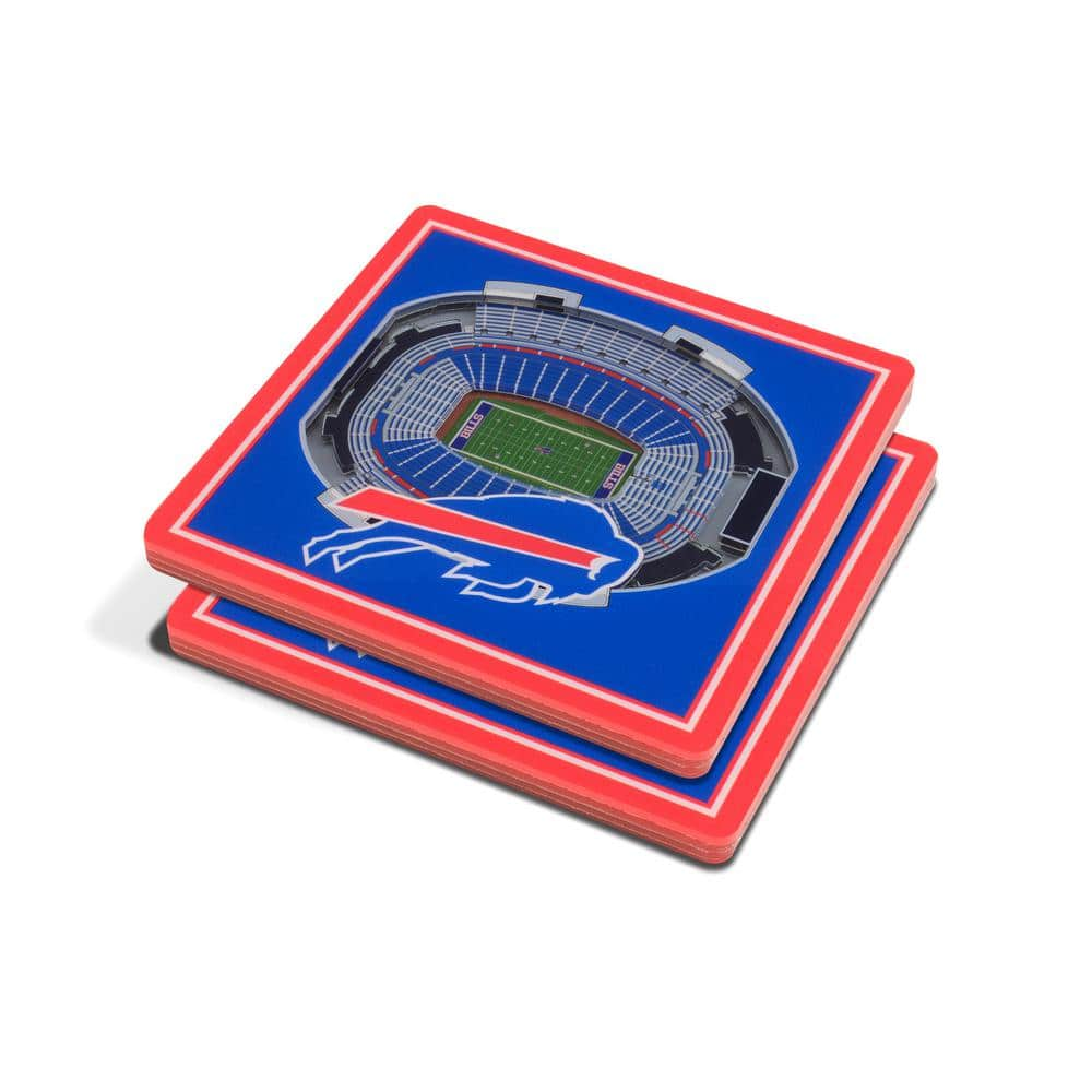 Green Bay Packers 3D StadiumViews Coaster Set