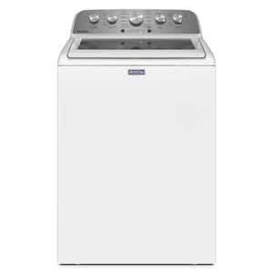 4.8 cu. ft. Top Load Washer in White with Extra Power Boost