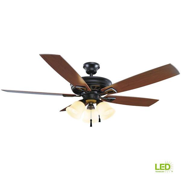 Home Decorators 59252 Ceiling Fan with LED Light and Remote Control for sale online 
