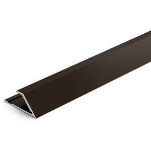 Aluminum Reducer Floor Transition Strip, Dark Bronze, 5.5mm 1 in. x 84 in.