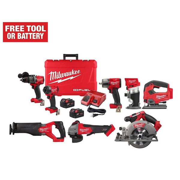 SPECIAL BUY! Milwaukee M18 Brushless Cordless 6-Tool Combo Kit