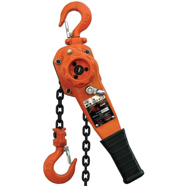 Vestil 6,000 lbs. Capacity 10 ft. Lift Professional Lever Hoist