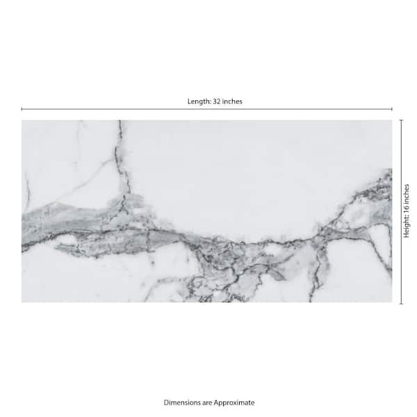 MSI Tavish Laced 16 in. x 32 in. Polished Porcelain Marble Look