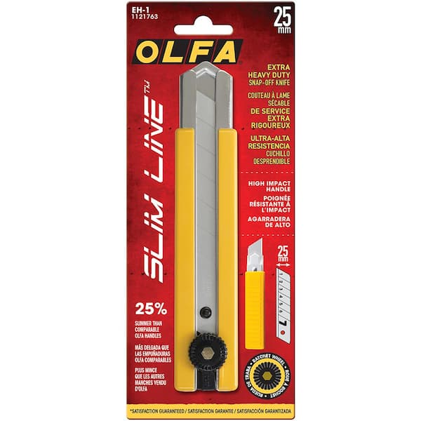OLFA Japan imported 25mm heavy duty cutting knife, anti-skid tool