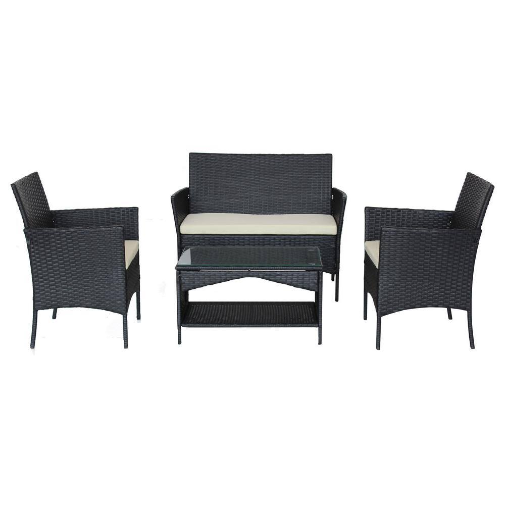 urtr-black-4-piece-pe-wicker-patio-conversation-outdoor-furniture-set