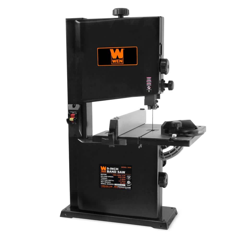WEN in. 2.5 Amp Benchtop Band Saw 3959T The Home Depot