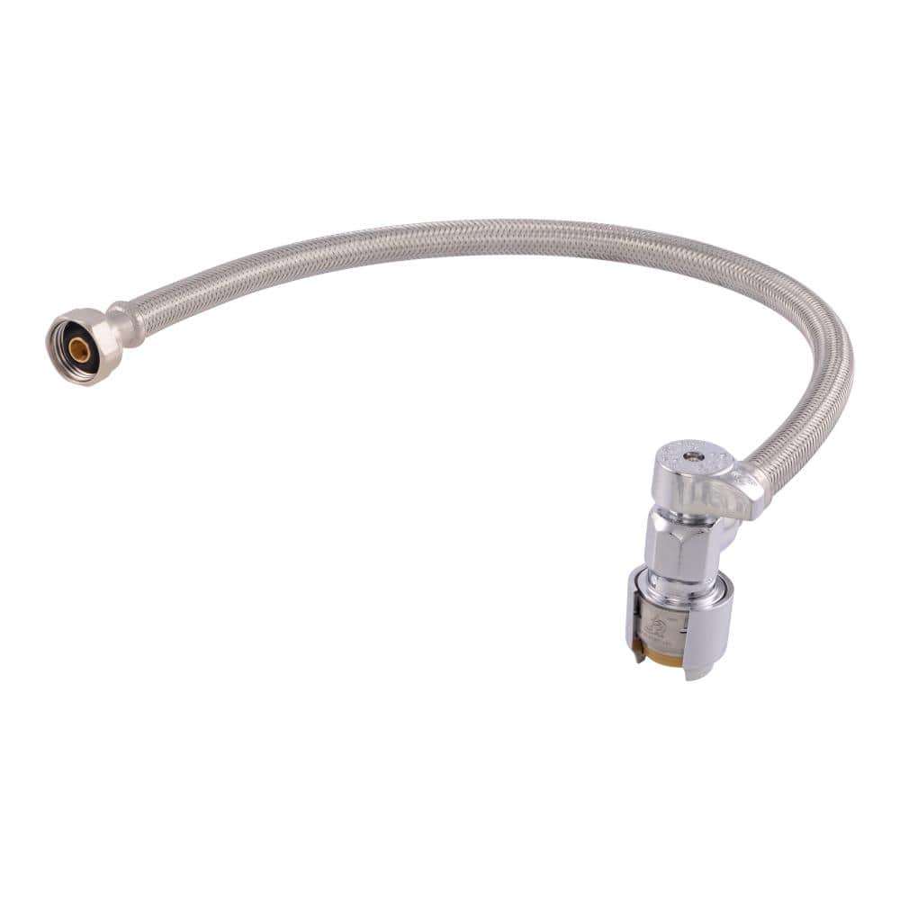 20-Inch Braided Stainless Steel Faucet Connector Hose