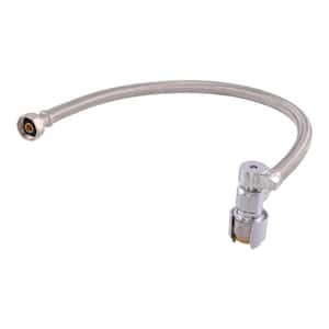 1/2 in. SharkBite Max Push-to-Connect x 1/2 in. FIP x 20 in. Brass Angle Stop Faucet Connector