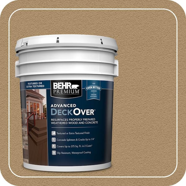 5 gal. #SC-145 Desert Sand Textured Solid Color Exterior Wood and Concrete Coating
