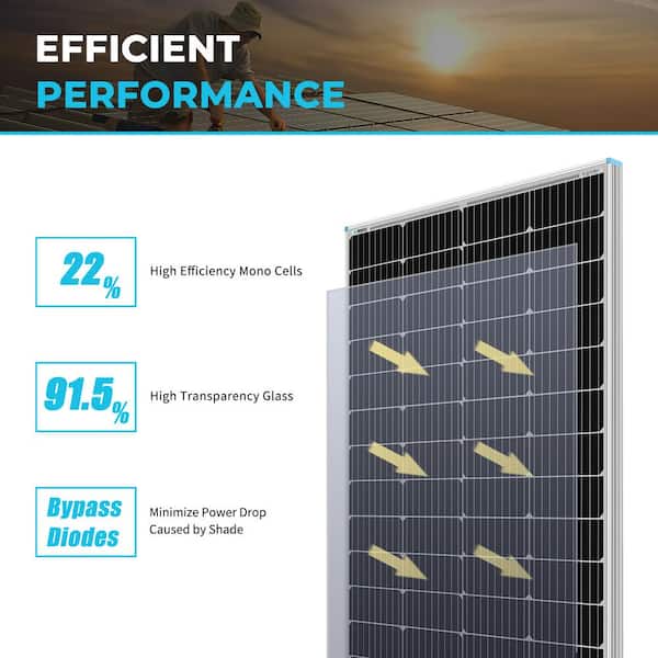 RV solar panels can be preinstalled by the manufacturer.