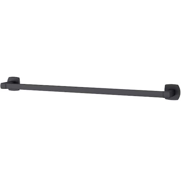 Pfister Deckard 24 in. Towel Bar in Matte Black BTB-DA2B - The Home Depot