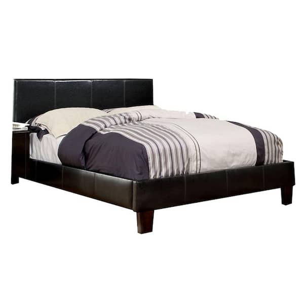 William's Home Furnishing Winn Park Dark Brown Wood Espresso Queen Adjustable Bed