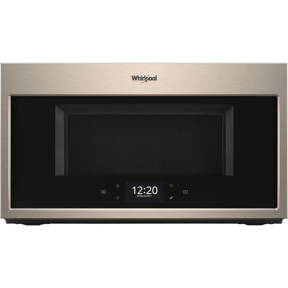 Whirlpool 1.9 cu. ft. Smart Over the Range Microwave in Sunset