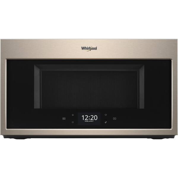 Whirlpool 1.9 cu. ft. Smart Over the Range Microwave in Sunset Bronze with Scan-to-Cook Technology