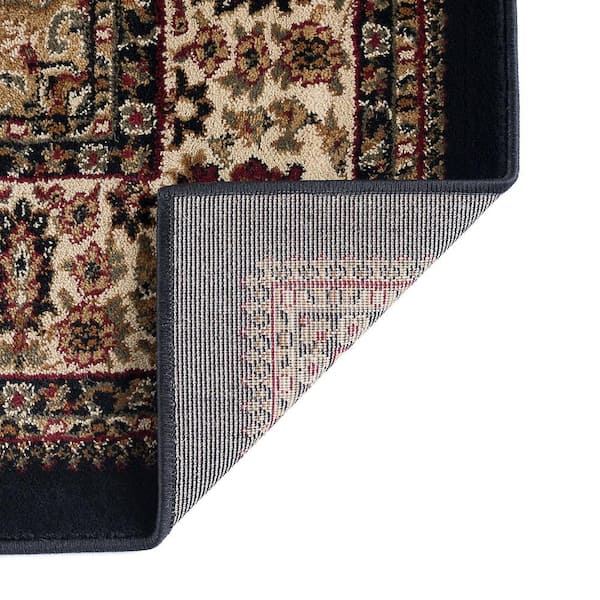 Tayse Rugs Plush Grip Gray 8 ft. x 10 ft. Solid Indoor Rug Pad PGP1001 8x10  - The Home Depot