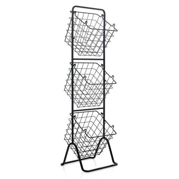 Aoibox 3Tier Fruit Baskets Stand with Adjustable Heights SNSA22IN452 The Home Depot