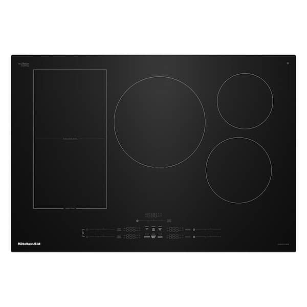 30 in. 5 Elements Induction Electric Cooktop in Black with Temp Cook Induction Technology
