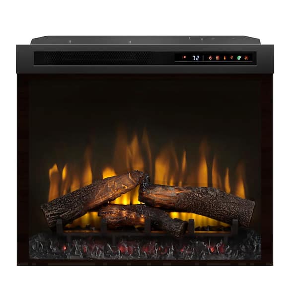 Dimplex Multi-Fire XHD 28 in. Built-in Electric Fireplace Firebox with Logs