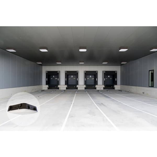 CNY 250-Watt Equivalent Bronze Outdoor Integrated LED Canopy Light w/Adjustable Lumens, CCT, Motion Sensor, Photocell