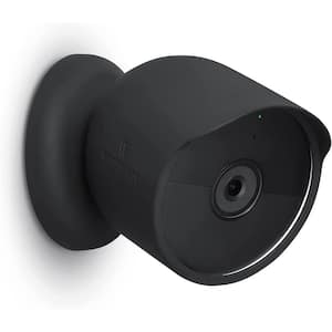 Protective Cover for Google Nest Cam (Battery) - Protective Silicone Cover for Your Camera (1-Pack/Black)