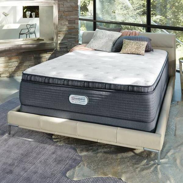 Beautyrest Platinum Spring Grove 15 in. King Plush Pillow Top Mattress