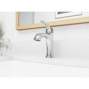 Ladera Single Handle Single Hole Bathroom Faucet with Deckplate Included in Polished Chrome (2-Pack)