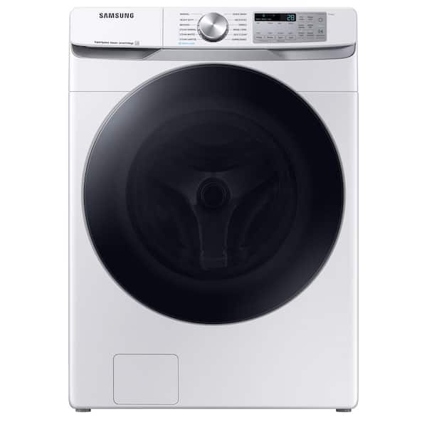Samsung 4.5 cu. ft. Smart High-Efficiency Front Load Washer with Super Speed in White