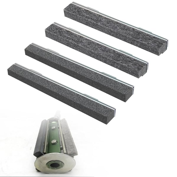 80-Grit Cylinder Hone Replacement Stone Set, 2 Stones and 2 Wipers for 3 in. to 4.25 in. Bore Honing