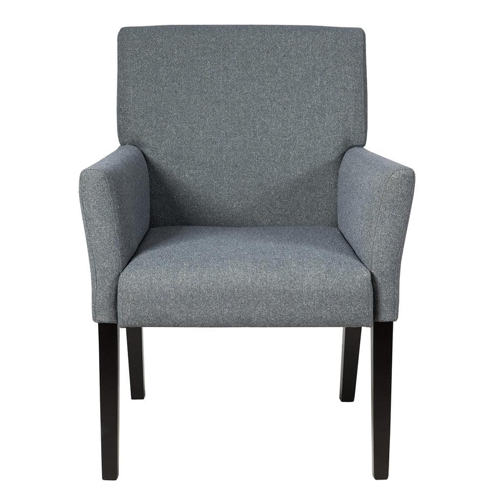 Grey Waiting Room Chair 22.75 x 25 x 32.75 : WD383-K1__ - Work Smart by Office  Star Products