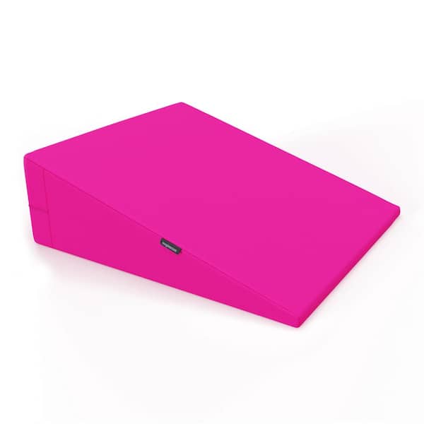 Unbranded Memory Foam Fun Wedge Pillow, Pink