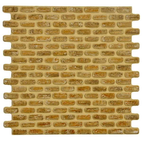 Merola Tile Panello Noce 9-3/4 in. x 9-3/4 in. Porcelain Floor and Wall Tile