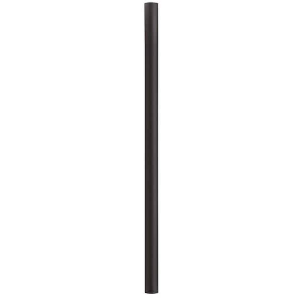 10 ft. Bronze Outdoor Direct Burial Aluminum Lamp Post fits Most Standard 3 in. Post Top Fixtures Includes Inlet Hole