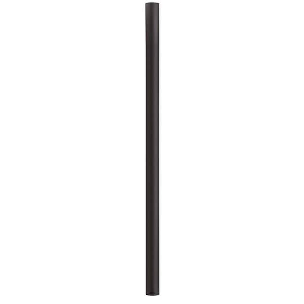 SOLUS 7 ft. Bronze Outdoor Direct Burial Aluminum Lamp Post fits Most Standard 3 in. Post Top Fixtures Includes Inlet Hole