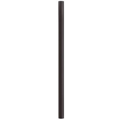 Solus 8 Ft Black Outdoor Direct Burial, Patio Light Pole Home Depot