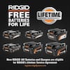 RIDGID 18V Compact Lithium-Ion Battery ( 2-Pack) AC8400802P - The