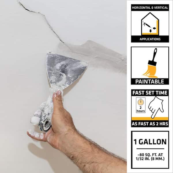 Sika 1 Gal. Ready-Mix Concrete Patch and Repair, Textured