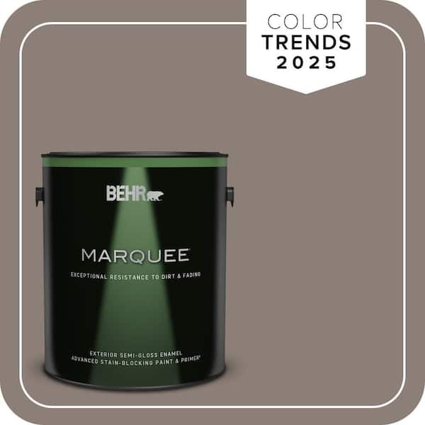 BEHR MARQUEE 1 gal. Home Decorators Collection #HDC-NT-27B Wild Truffle Semi-Gloss Enamel Exterior Paint & Primer