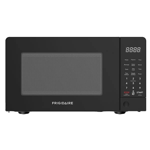 0.9 cu. ft. Countertop Microwave in Black