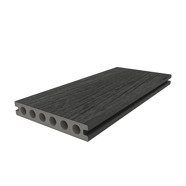 NewTechWood UltraShield Natural Voyager Hawaiian Charcoal Composite Decking Board