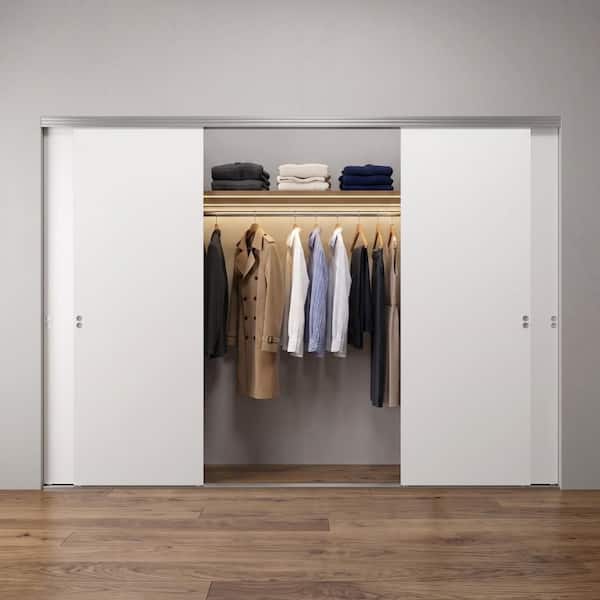Impact Plus 120 in. x 96 in. Smooth Flush Primed Solid Core MDF