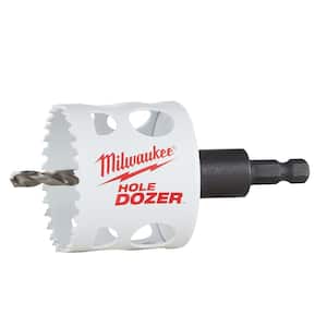 2-1/4 in. HOLE DOZER Bi-Metal Hole Saw with 3/8 in. Arbor and Pilot Bit
