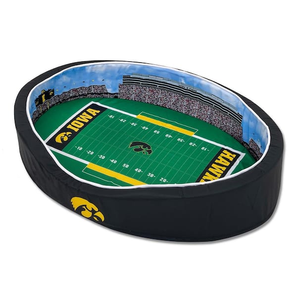 StadiumSpot University of Iowa Football Stadium Medium Pet Bed