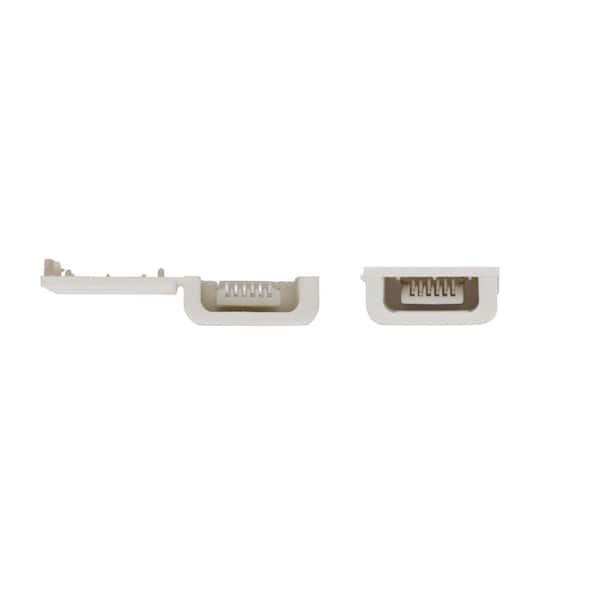 Litcessory 6-Speld naar 6-Speld Connector voor Philips Hue Lightstrip Plus (15 Stuk, Wit - MIKRO 6-SPELD V4 / Solo Lightstrip