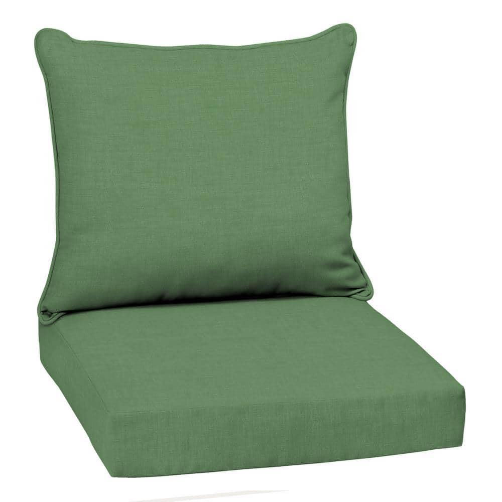 dark green outdoor chair cushions