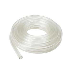 Everbilt 1/2 in. I.D. x 5/8 in. O.D. x 10 ft. Clear Vinyl Tubing T10006010  - The Home Depot