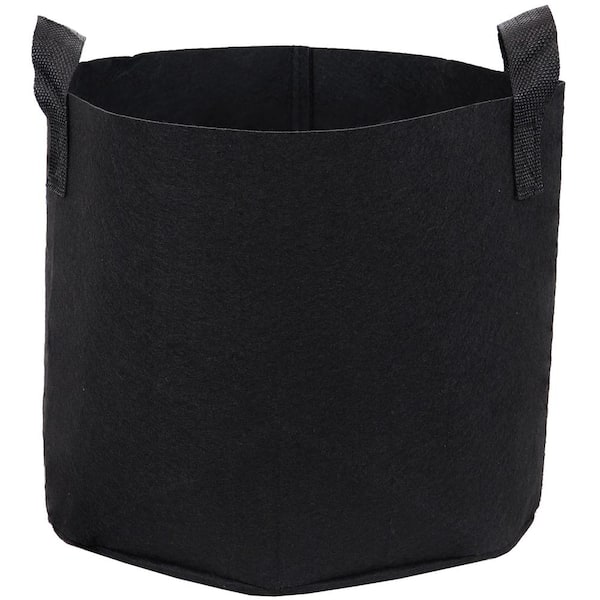 Sunnydaze 5 Gal. Plastic Garden Grown Bag with Handles - Non-Woven Polypropylene Fabric (1-Pack)