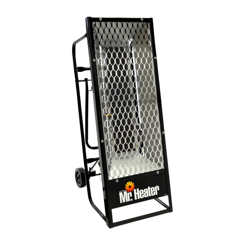 35,000 BTU Black Metal Portable Propane Heater
